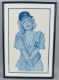 MARYILN MONROE NY YANKEES #5 PRINT