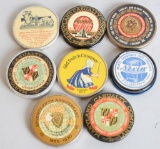 8-Celluloid Advertising Paper Weights