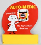 Wynn's Friction Proofing Auto-Medic Tin Sign