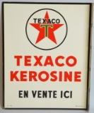 Texaco (white-T) Kerosene flange sign (TAC)