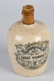 O'Keefe's Malt Whiskey Stoneware Jug