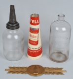 Oil Bottle, Cleveland Bottle, Coca Cola, & More