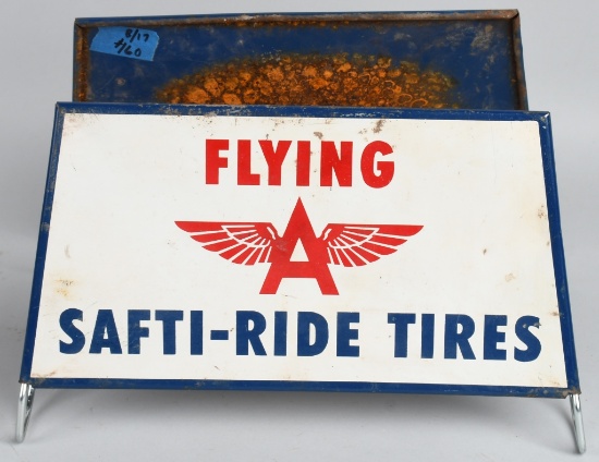 Pair Flying A "Safti-Ride Tire Stands