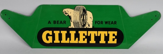 Pair Gillette "A Bear for Wear" tire holder (TAC)