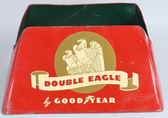 Pair Double Eagle by Goodyear Tire Stands