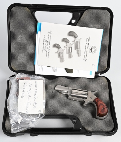 BOXED NORTH AMERICAN ARMS MAGNUM DERRINGER