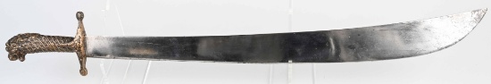 COLLINS & CO. HARTFORD LION HEAD SHORT SWORD