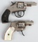 PAIR OF EARLY POCKET REVOLVERS