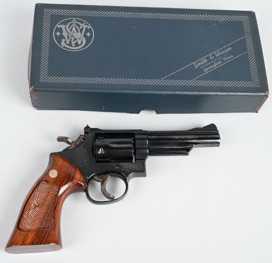 BOXED S&W MODEL 19-4 DOUBLE ACTION REVOLVER