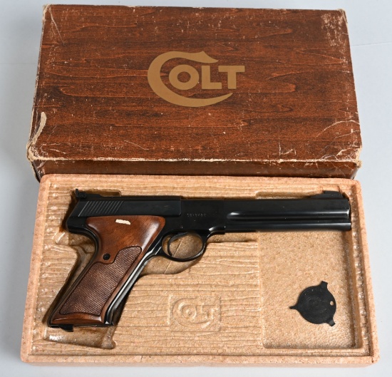 BOXED COLT WOODSMAN TARGET PISTOL