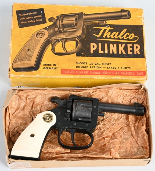 BOXED THALCO PLINKER .22 REVOLVER
