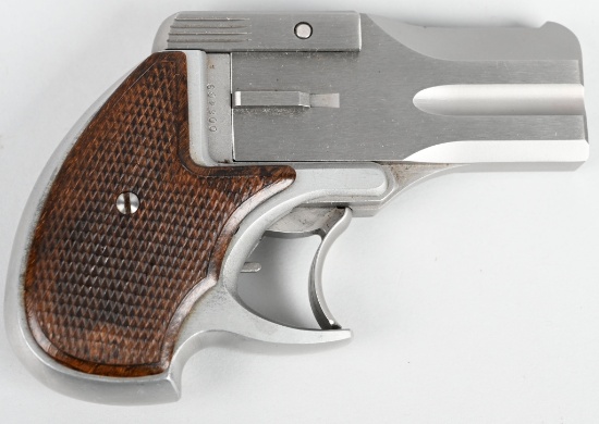 BTJ STAINLESS OVER UNDER .38 SPECIAL DERRINGER