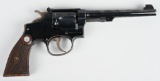 PRE-WAR S&W .22 OUTDOORSMAN REVOLVER