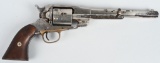 GUNSMITH CONVERTED REMINGTON 1858 REVOLVER