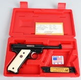 CASED RUGER NRA COMM. SEMI AUTO PISTOL