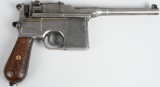 MAUSER C-96 COMMERCIAL BROOMHANDLE PISTOL