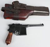 MAUSER C-96 EARLY 1930 MODEL BROOMHANDLE PISTOL