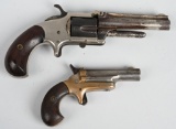 LOT 2 ANTIQUE POCKET GUNS