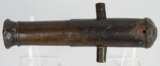 19th C. CAST BRONZE MARITIME SIGNAL CANNON