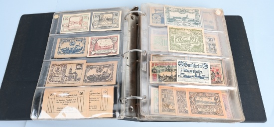 IMPERIAL GERMAN NOTGELD CURRENCY 331 COUNT LOT