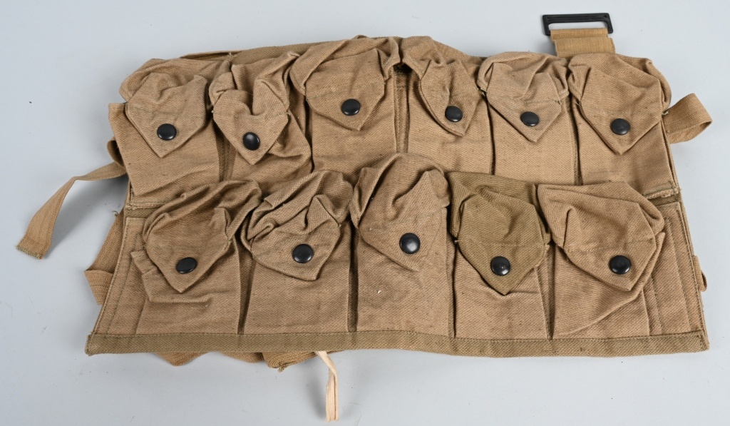 Grenade Chest Pouch Earl & Wilson June 1918 VERY GOOD WWI US Military Ammo