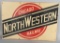 Chicago and Northwestern Railway Car Sign