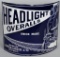 Headlight Overalls Porcelain SIgn (restored)