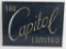 BALTIMORE & OHIO CAPITOL LIMITED CAST TAIL SIGN