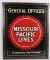 Missouri Pacific General Offices Reverse Painted