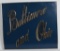 Baltimore and Ohio Railroad Observation Car Sign