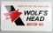 Wolf's Head Motor Oil w/logo Metal Sign