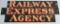 Railway Express Agency Porcelain Sign