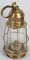 Brass Fixed Glass Globe Lantern