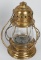 Hamblen Brass Fixed Etched Globe Lantern