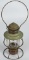 Kelly Brass Fixed Etched Globe Lantern