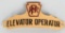 Pennsylvania Railroad Elevator Operator Hat Badge