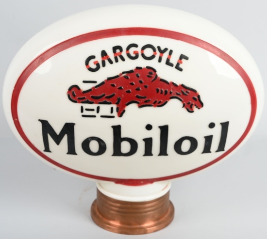 Mobiloil Gargoyle OPC Oval Globe