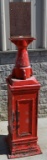 Cast Iron Fire Alarm Box Pedestal has box