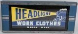 Headlight Work Clothes Lighted Sign