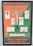 1932 Cross Crossing Cautiously Poster