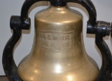 V.&S.W. Engine #29 Brass Railroad Engine Bell