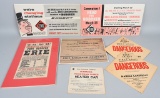 10+Pieces of Erie Railroad Paper Items