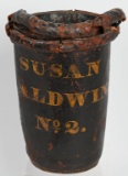 Susan Baldwin No. 2 Leather Fire Bucket