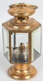 6-Panel Brass Chief Fireman Lantern