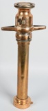 Large Akron Brass Fire Nozzle