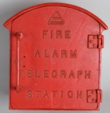 1925 Edwards Fire Alarm Telegram Station Box