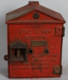 Holtzer Cabot Fire Alarm Cast Iron Box