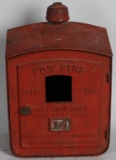 Star Electric Fire Alarm Cast Iron Box