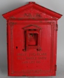 Pacific Fire Alarm Cast Iron Box