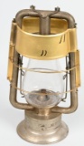 Dietz? Fireman Tubular Metal & Brass Lantern